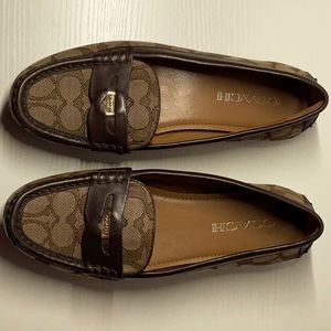 Coach Penny Loafers, size 7.